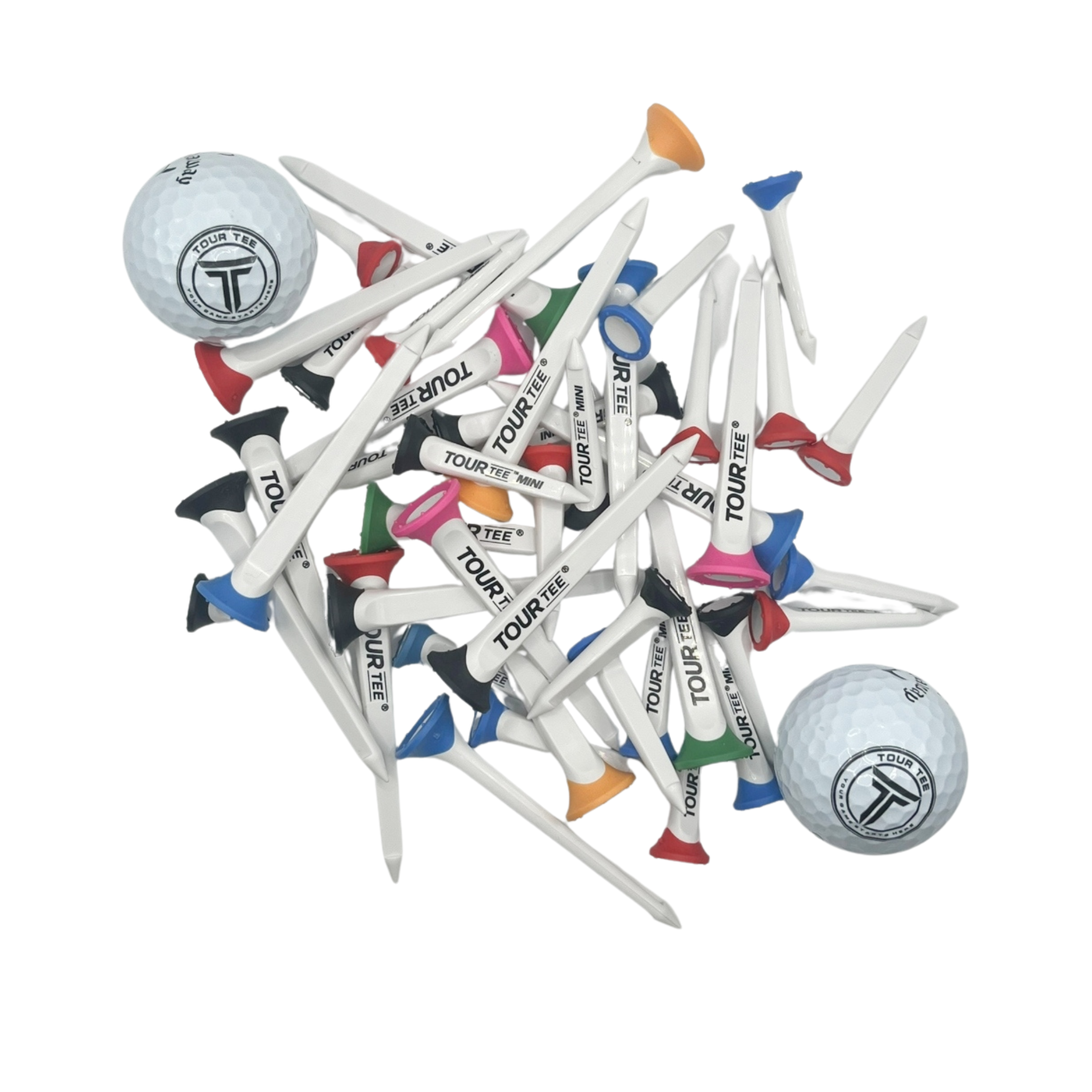 LuxeVault Large/Mini Combo White Spine Tees