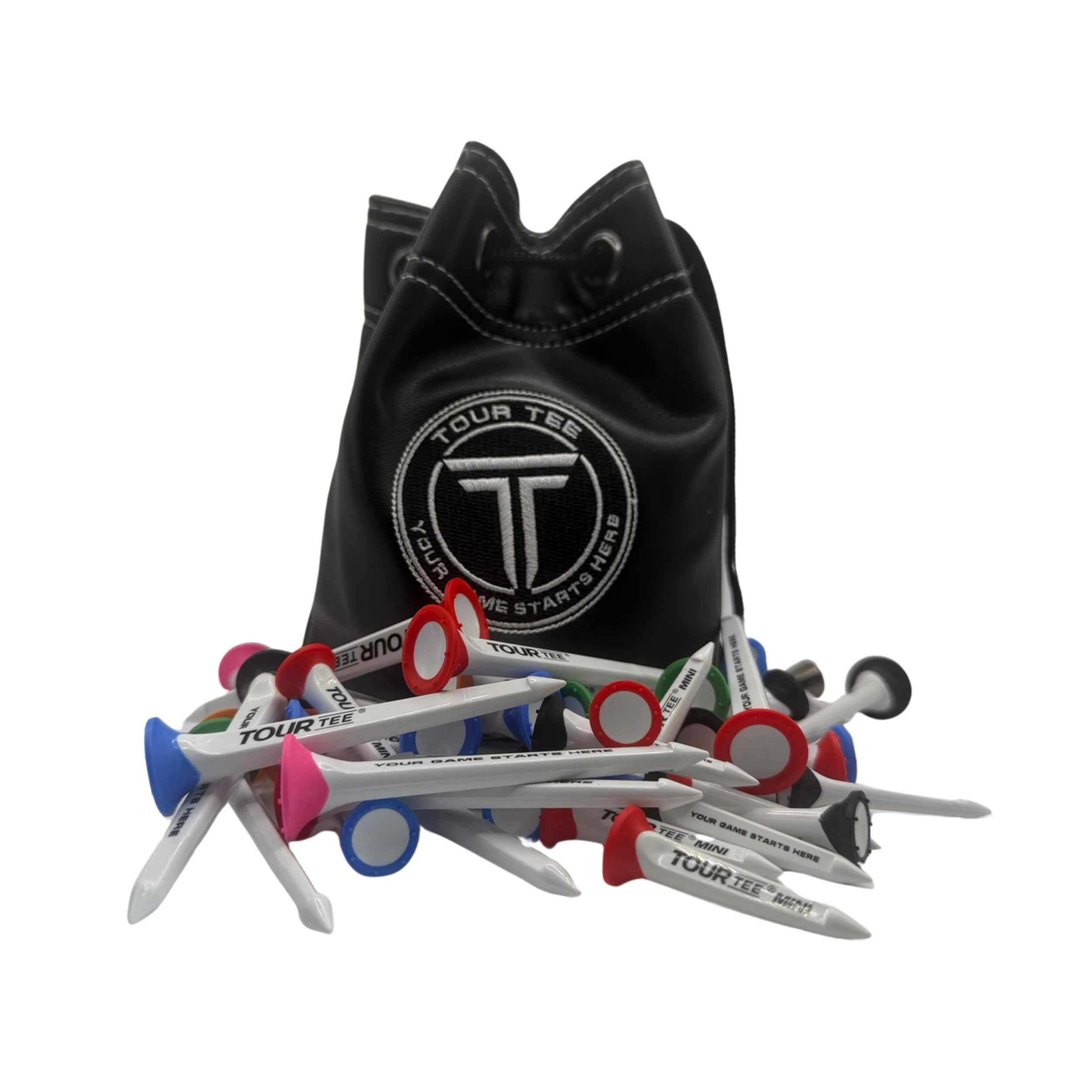 LuxeVault Large/Mini Combo White Spine Tees