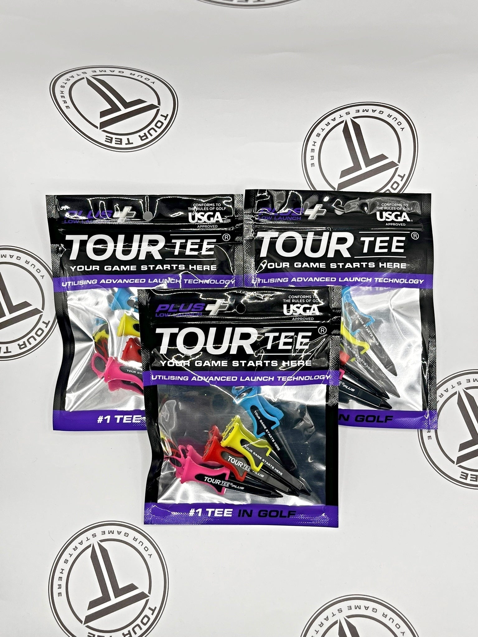 Tour Tee Plus Low Launch Combo 3 Pack