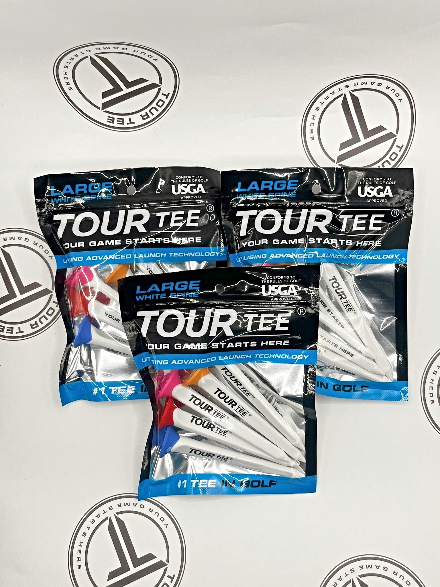 Large White Spine Combo 3 Pack